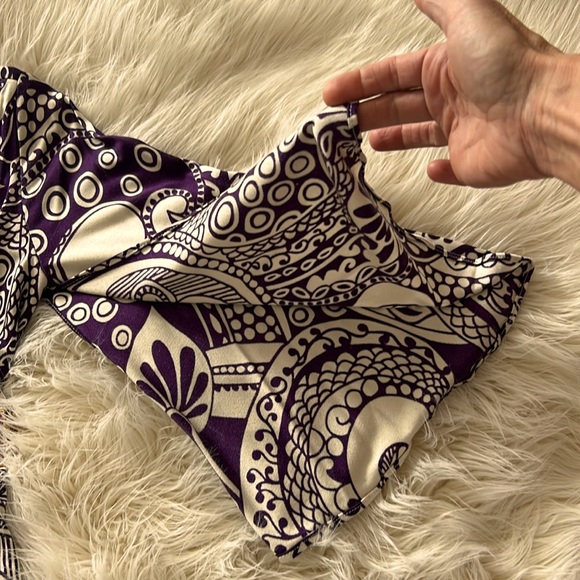 😇sky, size xs, purple, embellished leaves dress😇 - Picture 6 of 6